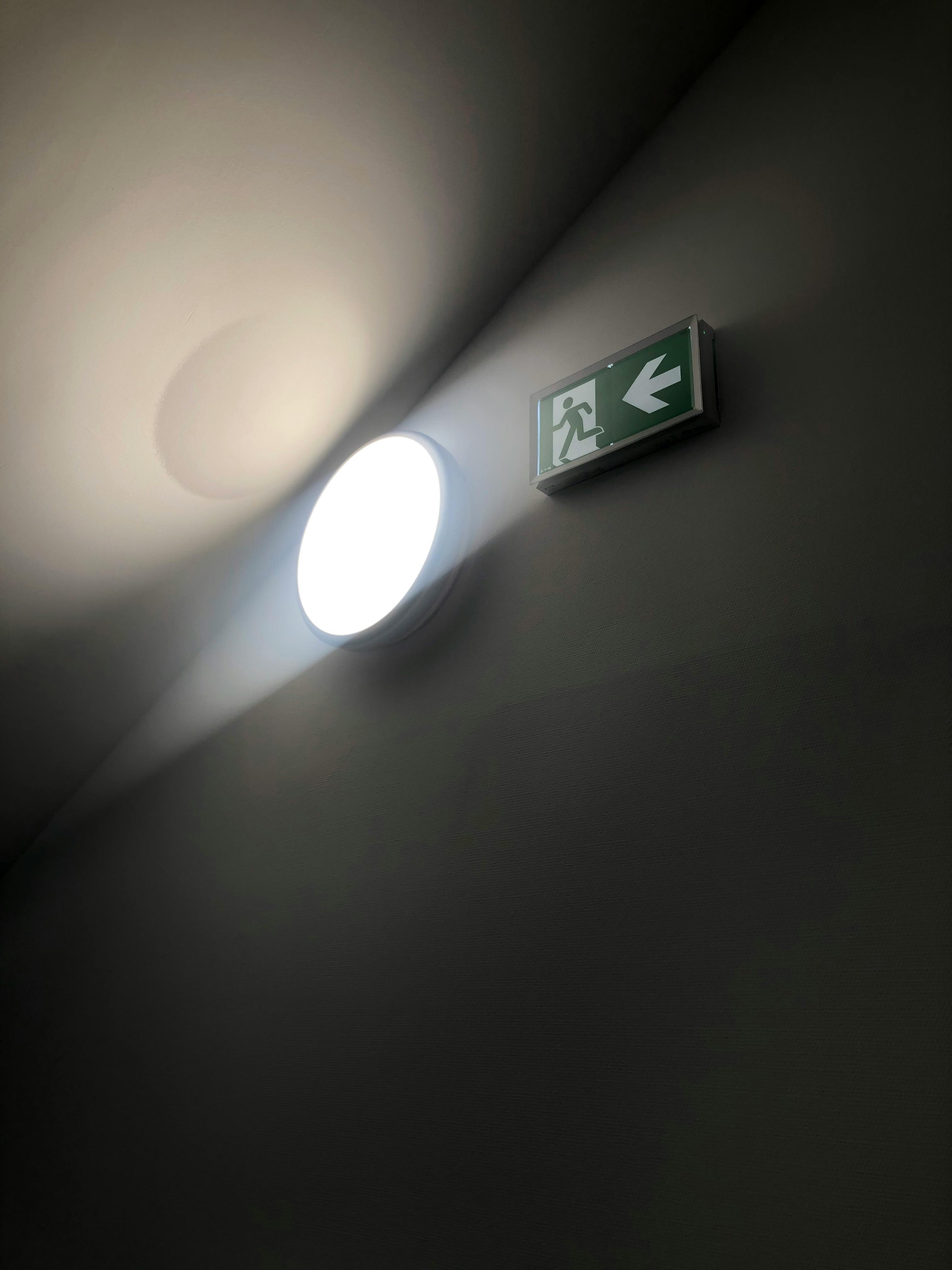 Fire Exit emergency lighting